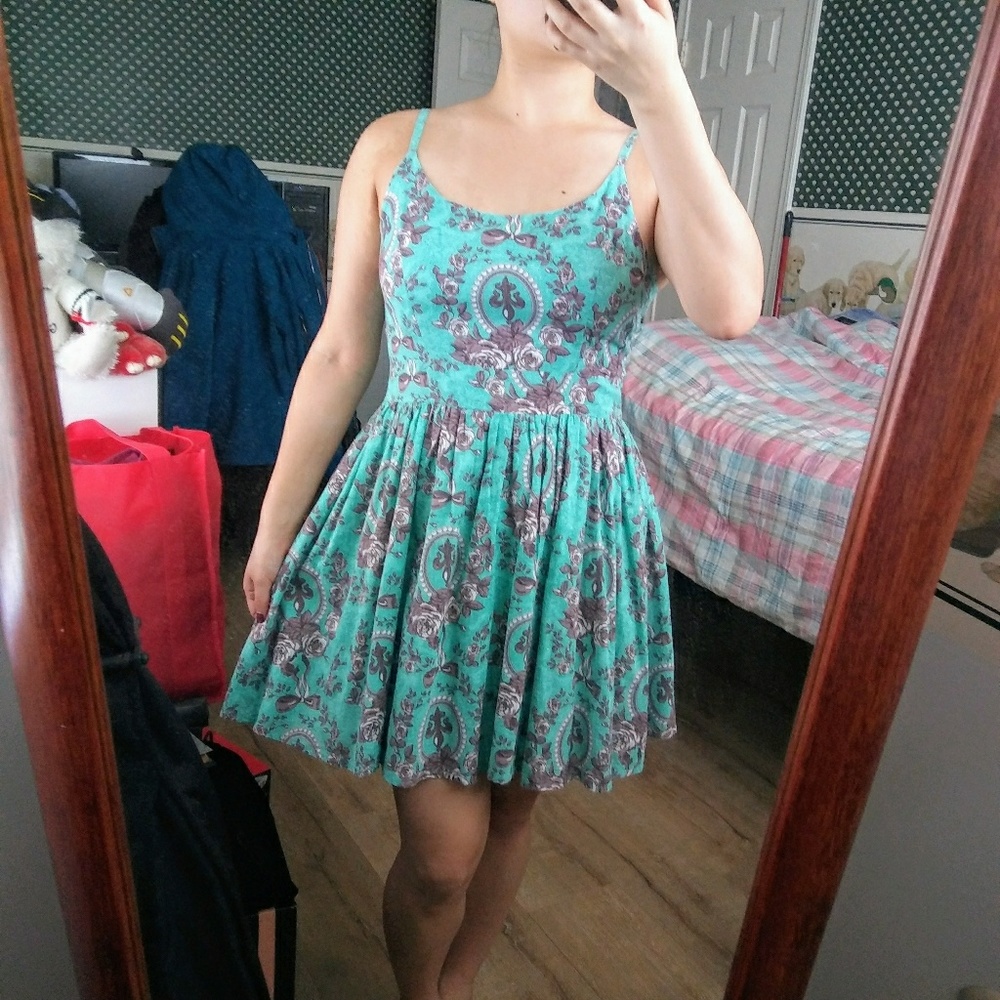 EUC Floral Baroque Print Dress